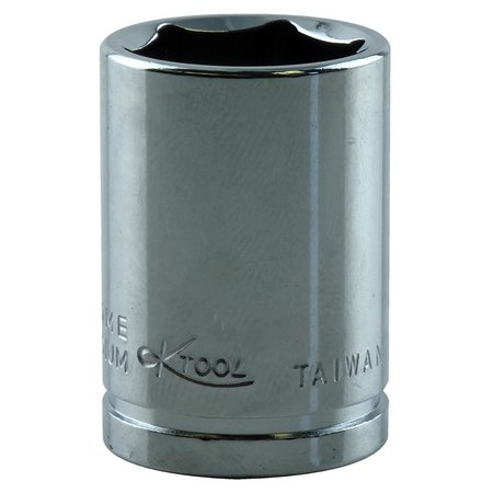 K-Tool International 3/8" Drive, 13mm Metric Socket, 6 Points KTI-27113